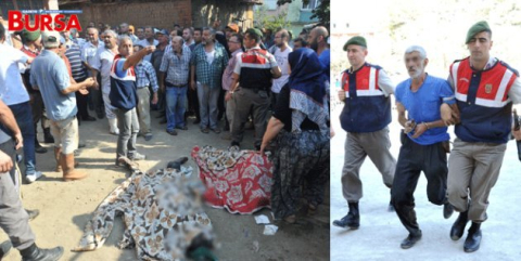 Bursa'da 3 komşusunu öldüren sanık hakkında karar verildi