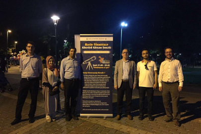 Kültürpark’ta gözlem şenliği