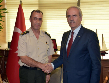 Garnizon Komutanı Saldık’tan Başkan Altepe’ye veda