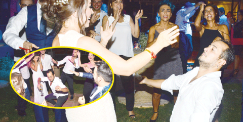 Kardeşinin şerefine Sarp coştu