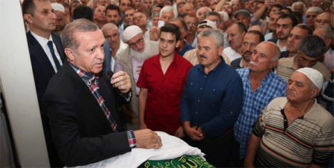 Erdoğan: Adeta annem gibi sevdiğim, saygı duyduğum birisiydi