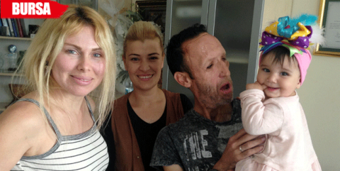 Yüz nakli oldu; evli, mutlu ve çocuklu