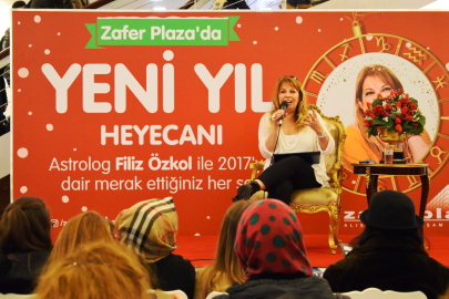 Astrolog Filiz ÖZKOL Zafer Plaza'daydı