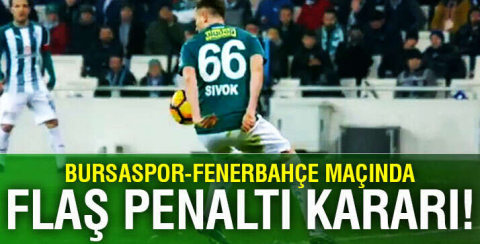 Bursasporlu Sercan Yıldırım: "Bence iki pozisyon da penaltı"
