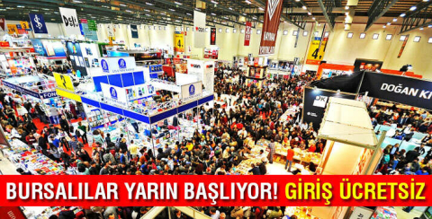 Bursa'da Kitap ve Eğitim fuarları kapılarını açıyor