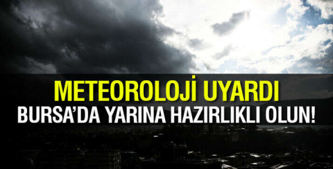 Bursa'da bugün ve yarın hava durumu nasıl olacak? (4 Nisan 2017 Salı)