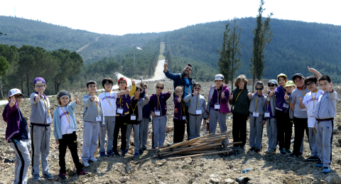 Dünyayı Değiştiren Çocuklardan ‘Şahinkaya Ormanı’