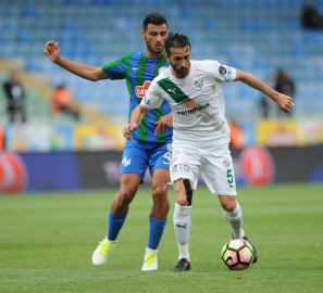 Bursaspor, Rize deplasmanında hezimete uğradı