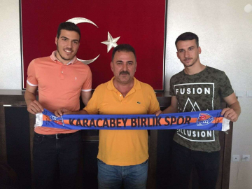 Batuhan Er ve Zeynel Alkan Karacabey Birlikspor’da