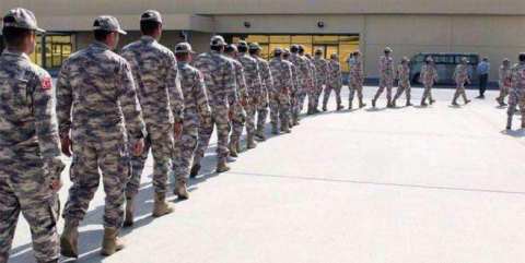 TSK açıkladı! Türk askeri ve zırhlıları Katar'da!