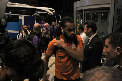 Galatasaray kafilesi Bursa'ya geldi