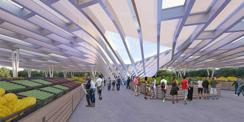 Arabayatağı'na modern pazar yeri