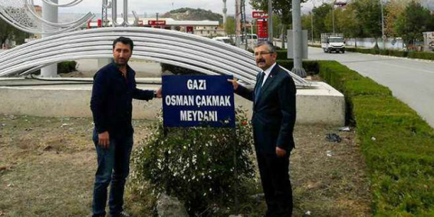 Kaptan Osman Çakmak'ın ismi meydana verildi