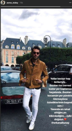 Asena Atalay'dan Eski Eşi Caner'e Gönderme: Toz Zerresi Kadar Yer Kaplamıyo