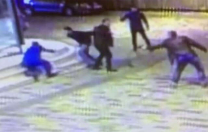 Palalı Sabri'nin vurulma anı kamerada