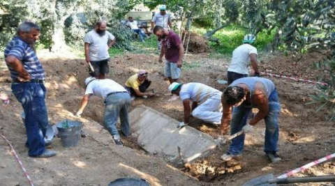 Zeytin tarlası lahit müzesi olacak