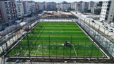 Güneştepe’ye modern spor tesisi