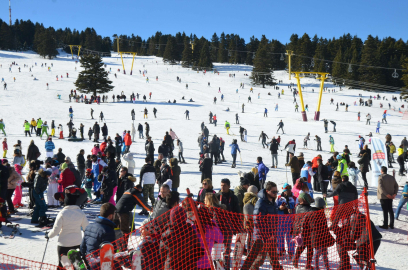 Uludağ'da sömestr canlılığı
