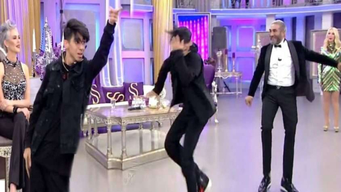 Tarık Mengüç'ün Oğlunun Dansı, İzleyenleri Şaşkına Çevirdi