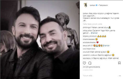 Yaşar Gaga'nın Ölümü Tarkan'ı Yasa Boğdu: Ateş Oldun Düştün Yüreğime
