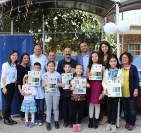 ÇOCUKLAR BURSA’NIN NABZINI RENKLİ KALEMLER GAZETESİ’NDE TUTTU