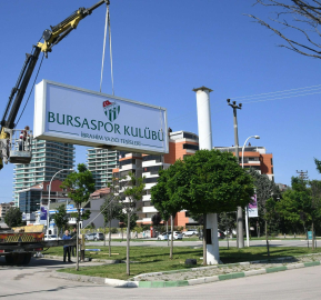 Bursaspor'un tesislerinin adı değiştirildi