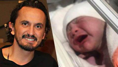 Ünlü Futbolcu Tuncay Şanlı Baba Oldu