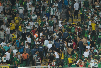 Dostluk maçında kavga