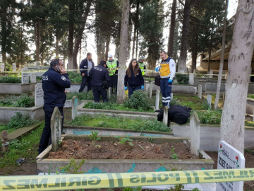 Mezarlıkta esrarengiz ölüm