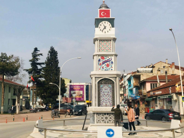 Saat kulesinin şalteri yanmış