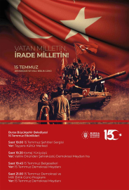 15 Temmuz Şehitlerine Bursa’da anma töreni yapılacak