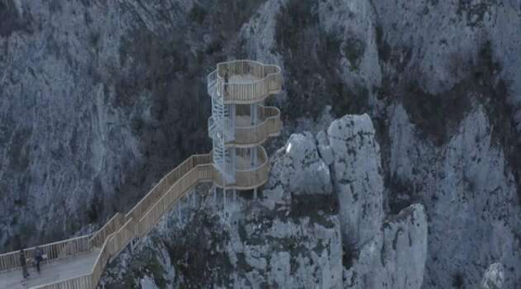 Küre Dağları Milli Parkı havadan görüntülendi