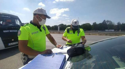 Havadan ceza yağdı