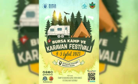 Kamp ve karavan tutkunları Bursa’da buluşuyor