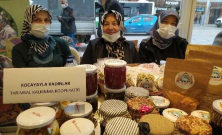 Bursa'da şiddet gören kadınlara “organik” destek