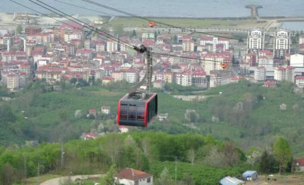 Karadeniz Bölgesi'nin en uzun teleferik tesisi 3 yıl aradan sonra tekrar hizmete giriyor