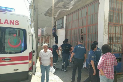 Bursa'da iş yerinde baygın halde bulundu