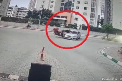 Bursa'da motosiklet sürücüsü ölümden döndü