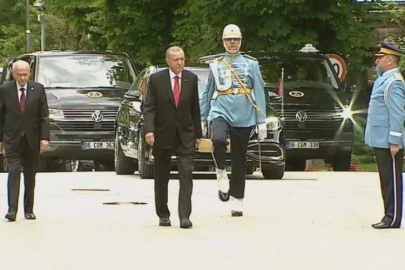 Cumhurbaşkanı Recep Tayyip Erdoğan Meclis'te