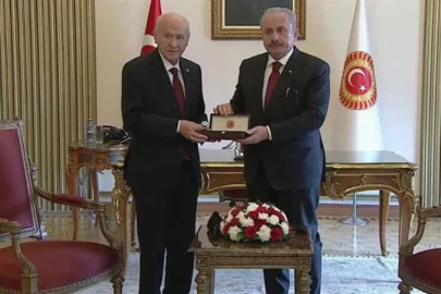 TBMM'de devir teslim töreni!