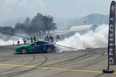 Bursa'da drift ve tuning heyecanı