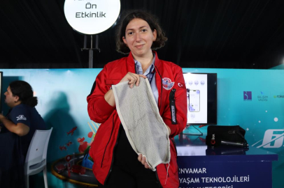 Dünyayı peşine takan akıllı kumaş, TEKNOFEST İzmir'de