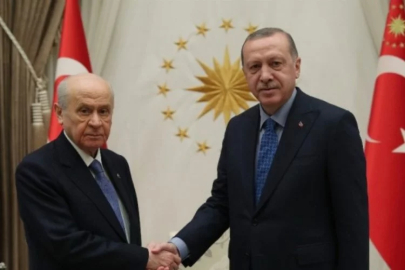 Cumhurbaşkanı Erdoğan, MHP Genel Başkanı Bahçeli’yi kabul etti