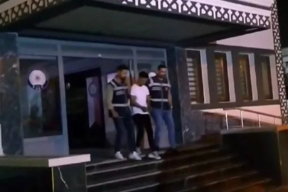 Düğün konvoyundaki maganda yakalandı