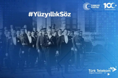 Türk Telekom 100. yılda, gelecek nesillere mesaj iletiyor