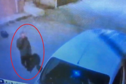 Bursa'da park halindeki aracı böyle soydu