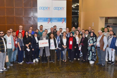 BTSO üyeleri Las Vegas’ta otomotiv sektöründeki dev buluşmada yerini aldı