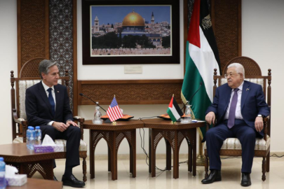 Blinken, Filistin Devlet Başkanı Abbas ile görüştü