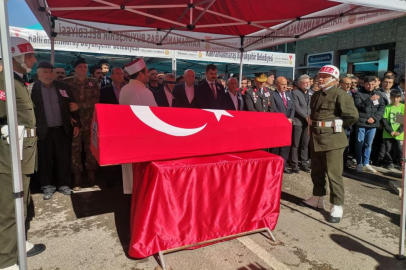 Kahramanmaraşlı şehit son yolculuğuna uğurlandı