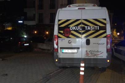 Balıkesir’den çaldığı servis aracını Bursa’da bırakıp kaçtı
